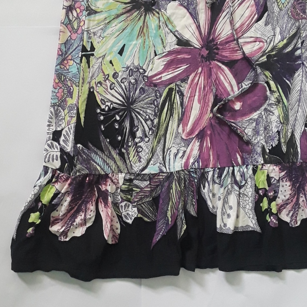 Midi Skirt with string belt/ elastic